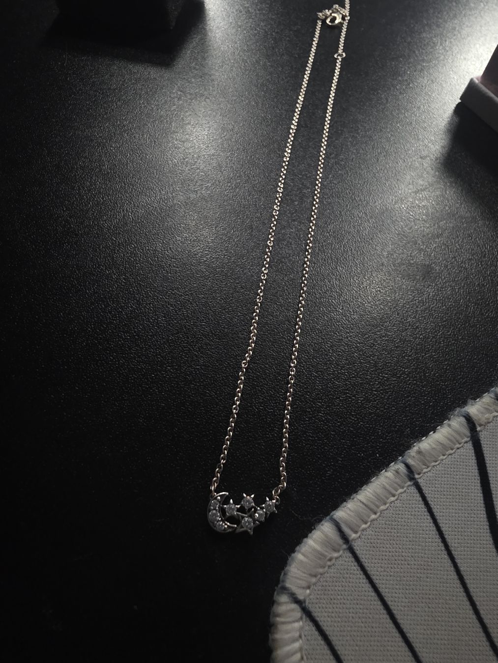 Pandora Catenine: Sparkling Moon Pandora Necklace – Usato da Bern venduto da lea_6xll 2