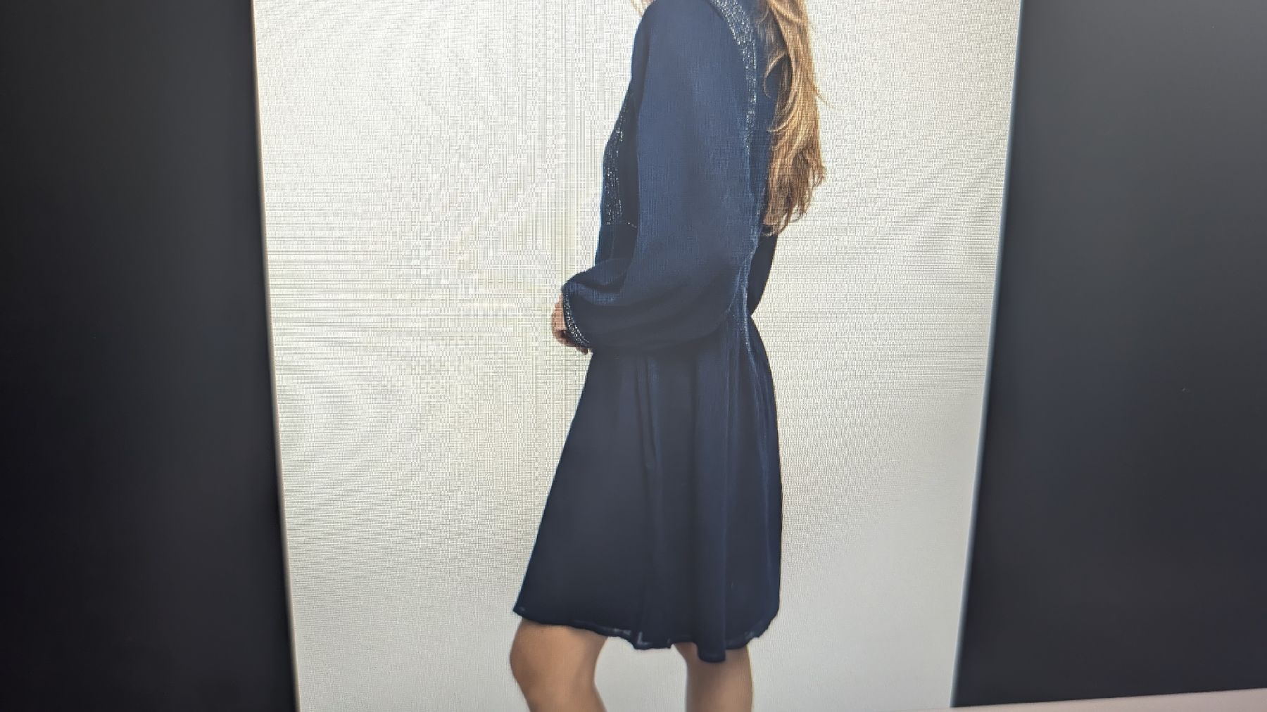 Kleider: Robe bleue et fil or – Neu und originalverpackt aus Bernex von Natalys 3