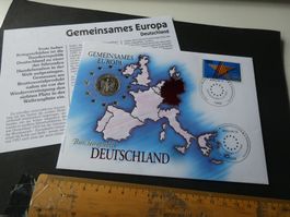 Deutschland 1992, Münzbrief Gemeinsames Europa