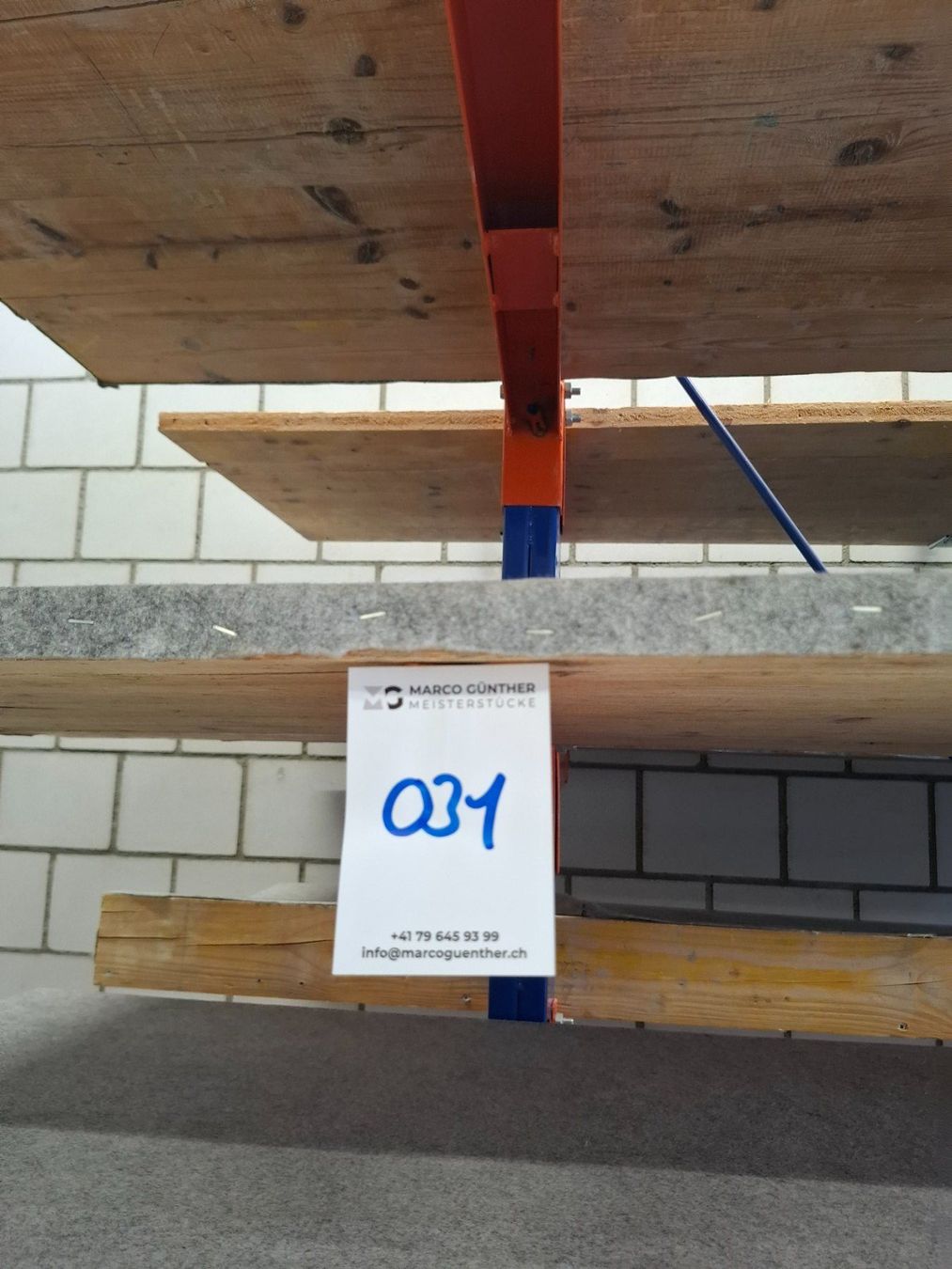 Scaffali: 031 Kragarmregal auf Räder mit Tablar – Usato da Derendingen venduto da Meisterstuecke 5