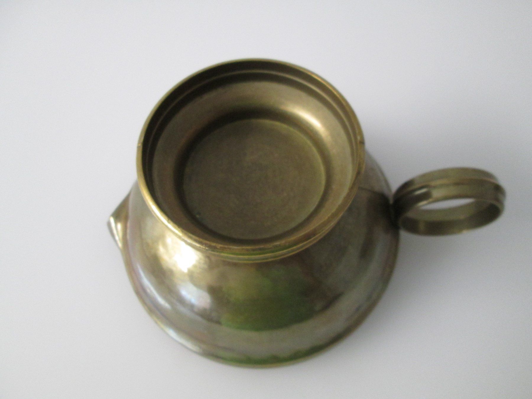 Tazze: Krug aus Messing mit Henkel – Usato da Movelier venduto da KRASI61 3