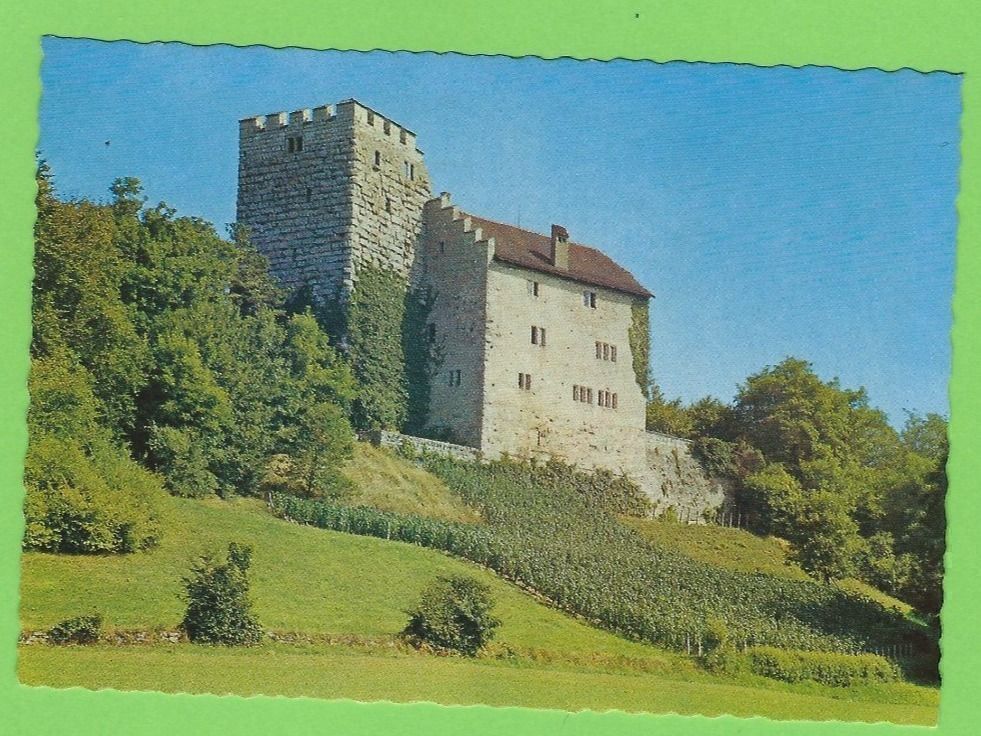 Ansichtskarten: Schloss Habsburg – Gebraucht aus Zürich von t24_de