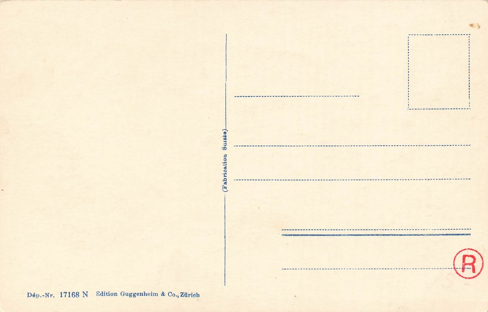 Cartoline postali: Chur Hofkirche (GR) – Usato da Biasca venduto da Blenio71 1