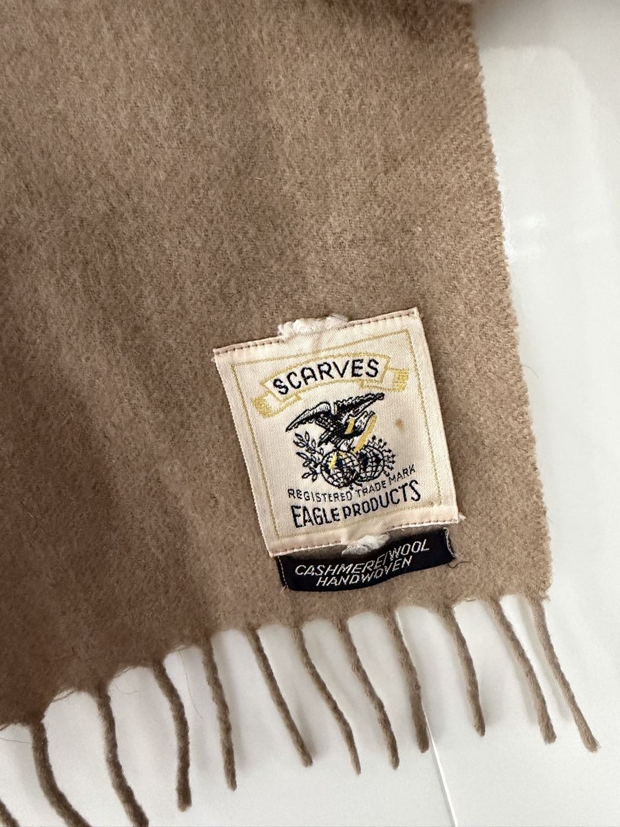 Foulards & écharpes: Beige Scarf Cashmere Wool – D'occasion à Uster par Monika_OB 4