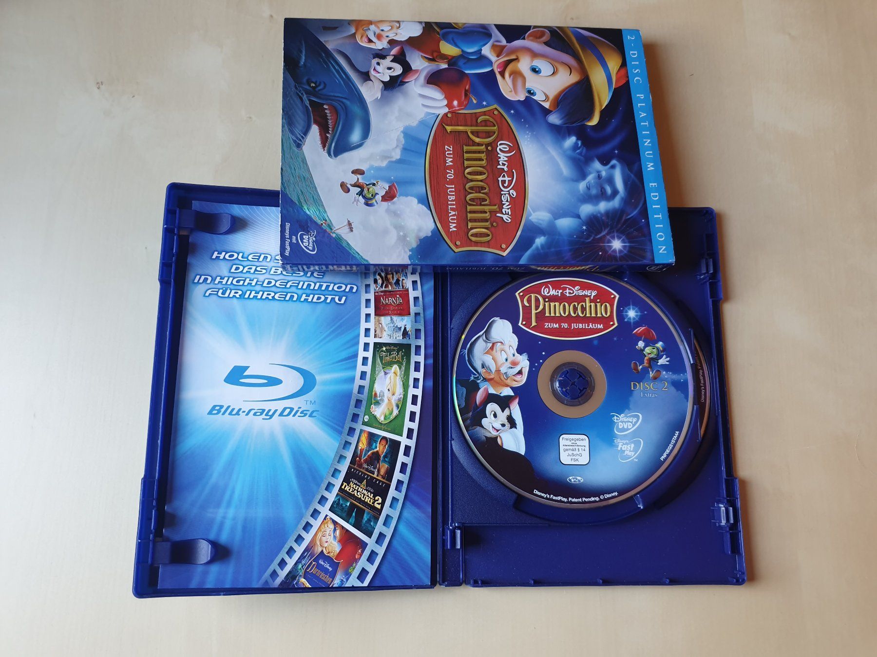 Tutti i DVDs: Pinocchio zum 70. Jubiläum – Usato da Stansstad venduto da collectorsshop 2