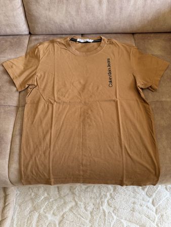 T-shirt Calvin Klein Jeans marron taille S bon état