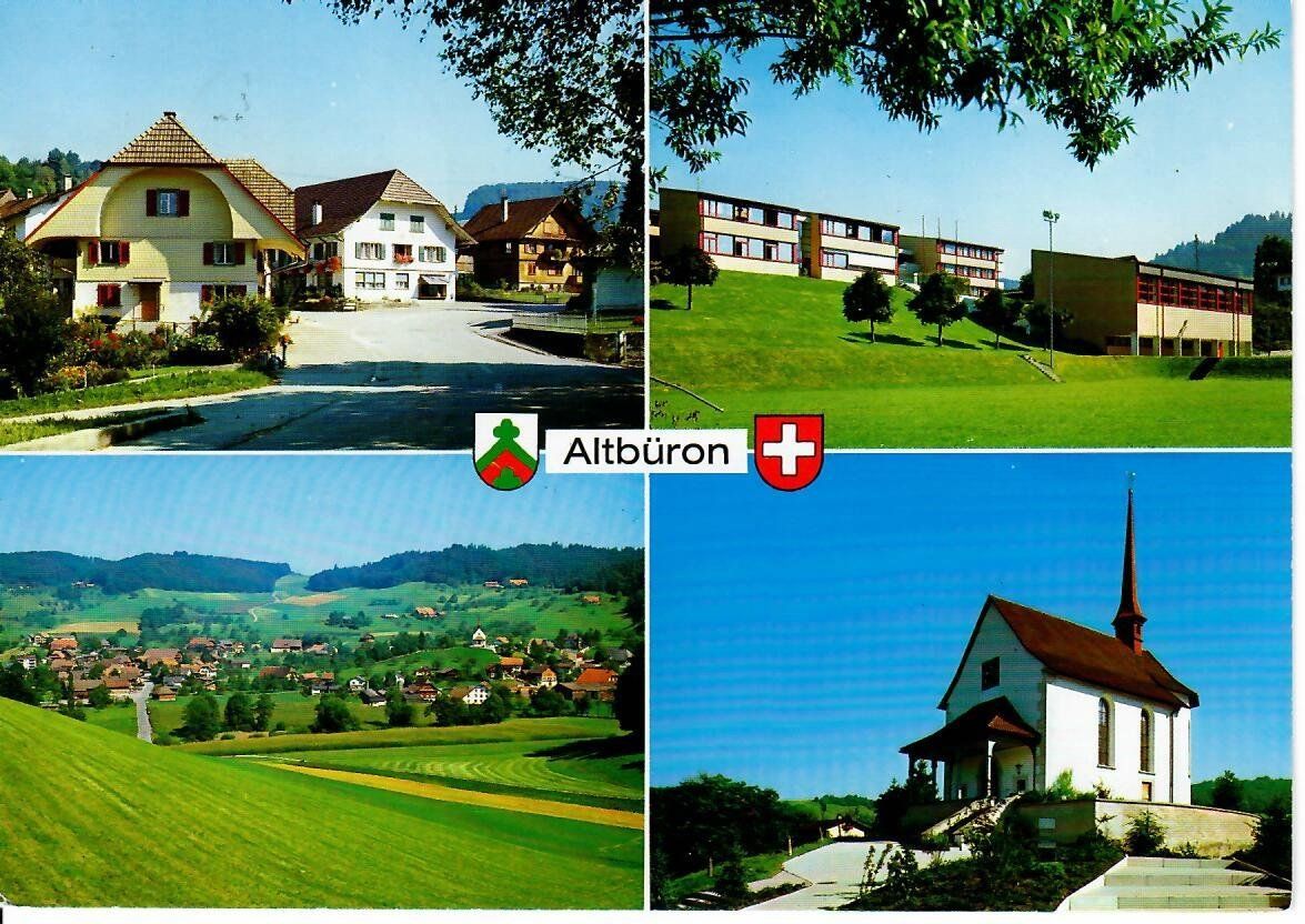 Ansichtskarten: Altbüron – Gebraucht aus Hochdorf von Ziegel-16