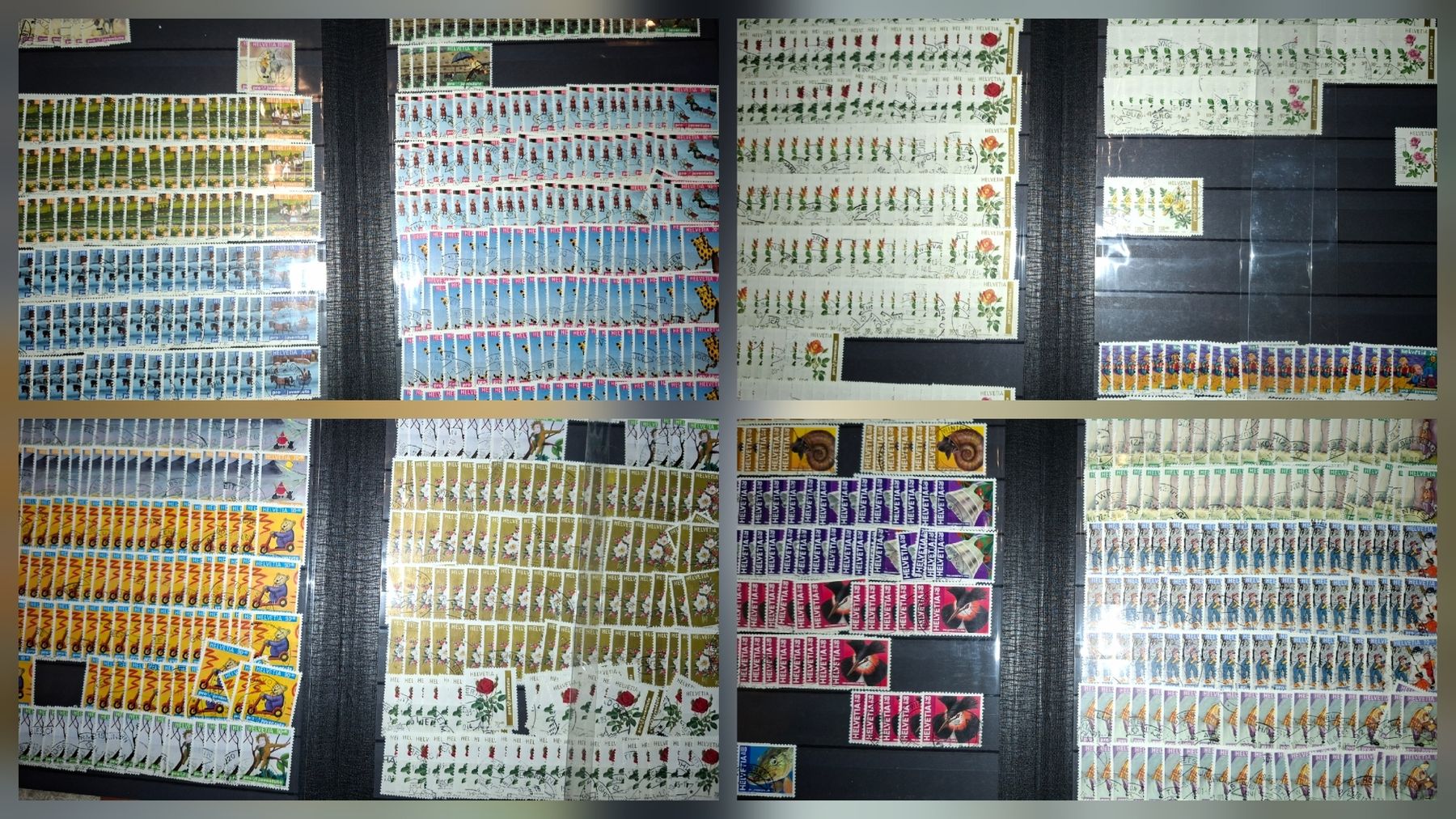 Alle Briefmarken: Dubletten PJ 1991 - 2008 – Gebraucht aus Balgach von SIMEON27 2