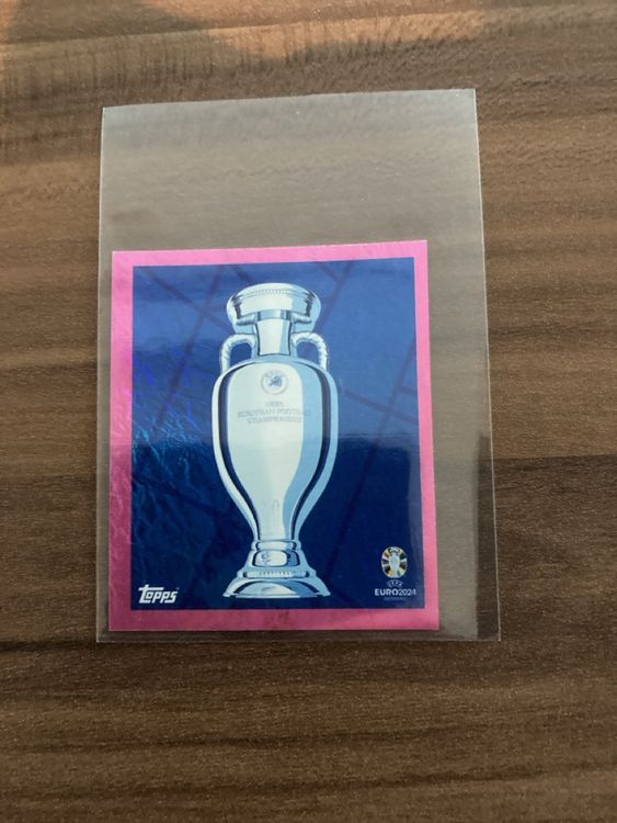 Topps Sticker Euro 2024 Pokal Pink Parallel | Kaufen auf Ricardo
