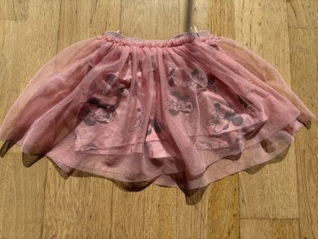 Jupe rose Minnie Disney C&A, taille 98 cm - état impeccable!