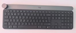Logitech Craft Wireless Keyboard – Premium Tastatur mit Dreh