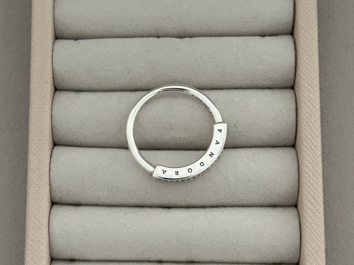 Pandora Anelli: Original Pandora Signature I-D Pavé Ring - RRP CHF 75.00 – Nuovo (secondo la descrizione) da Rheinfelden venduto da Boutique_Luxe 2