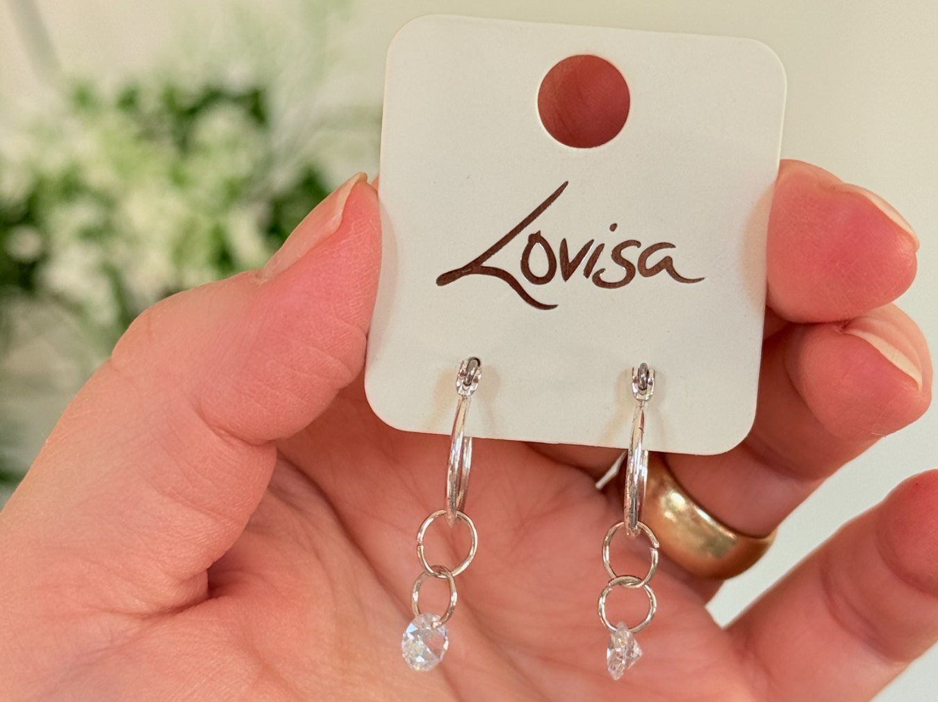 Orecchini pendenti & Orecchini a lobo: Paire de boucles d'oreilles Lovisa – Nuovo (secondo la descrizione) da Genève venduto da AGBERG