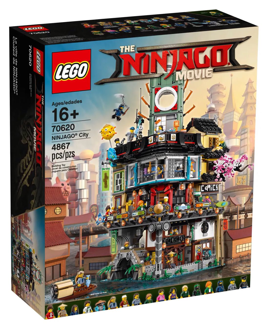 Lego Baukästen: Lego 70620 Ninjago City – Neu und originalverpackt aus Nidau von goodone21