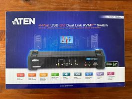 Aten CS1784A, 4 Port USB DVI Dual Link KVMP Switch