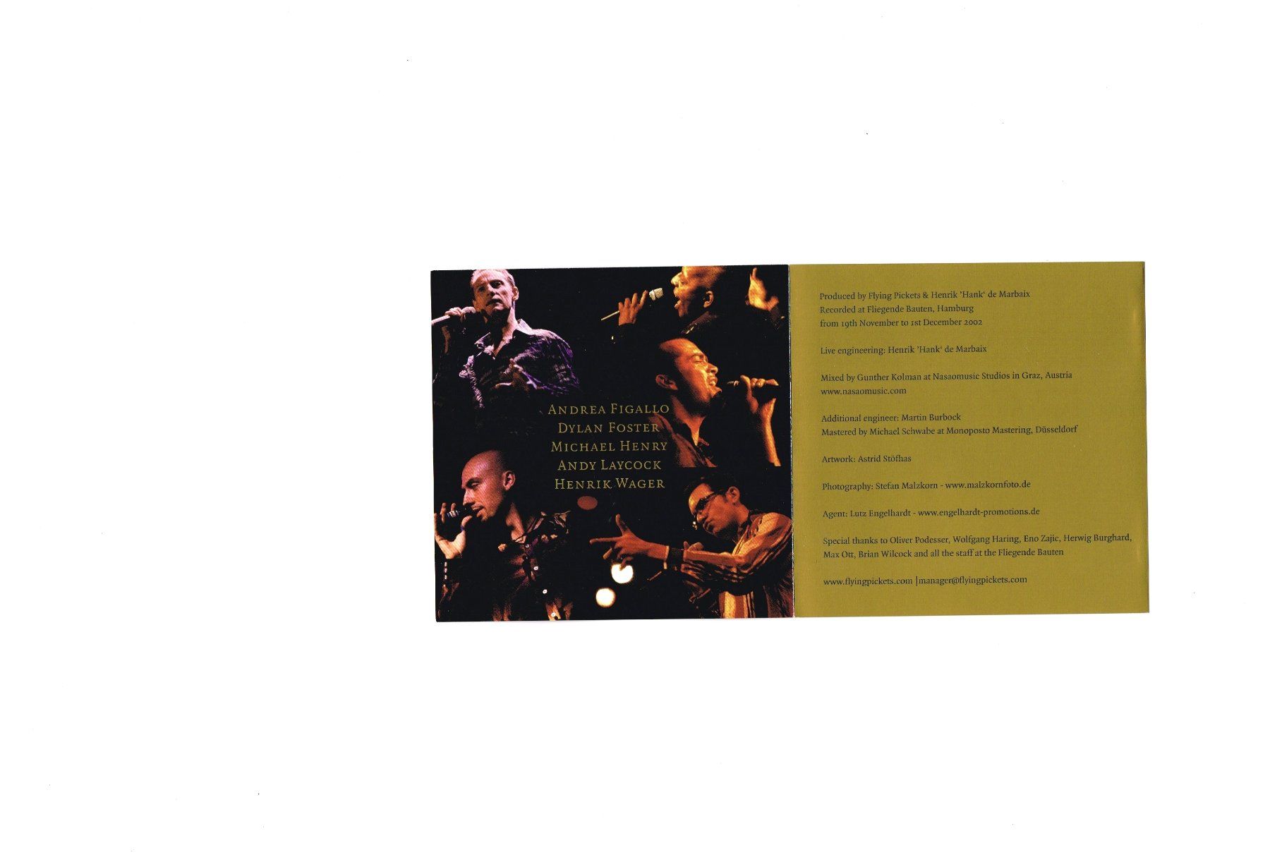 CDs: The Flying Pickets: Lost Boys, Next Generation – Gebraucht aus St.Gallen von Paddington11 8