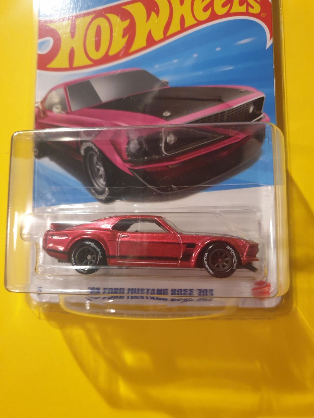 Hot Wheels Modellini d'auto: Hot Wheels '69 FORD MUSTANG BOSS 302 – Nuovo e nell'imballaggio originale da Oftringen venduto da Rotor 2