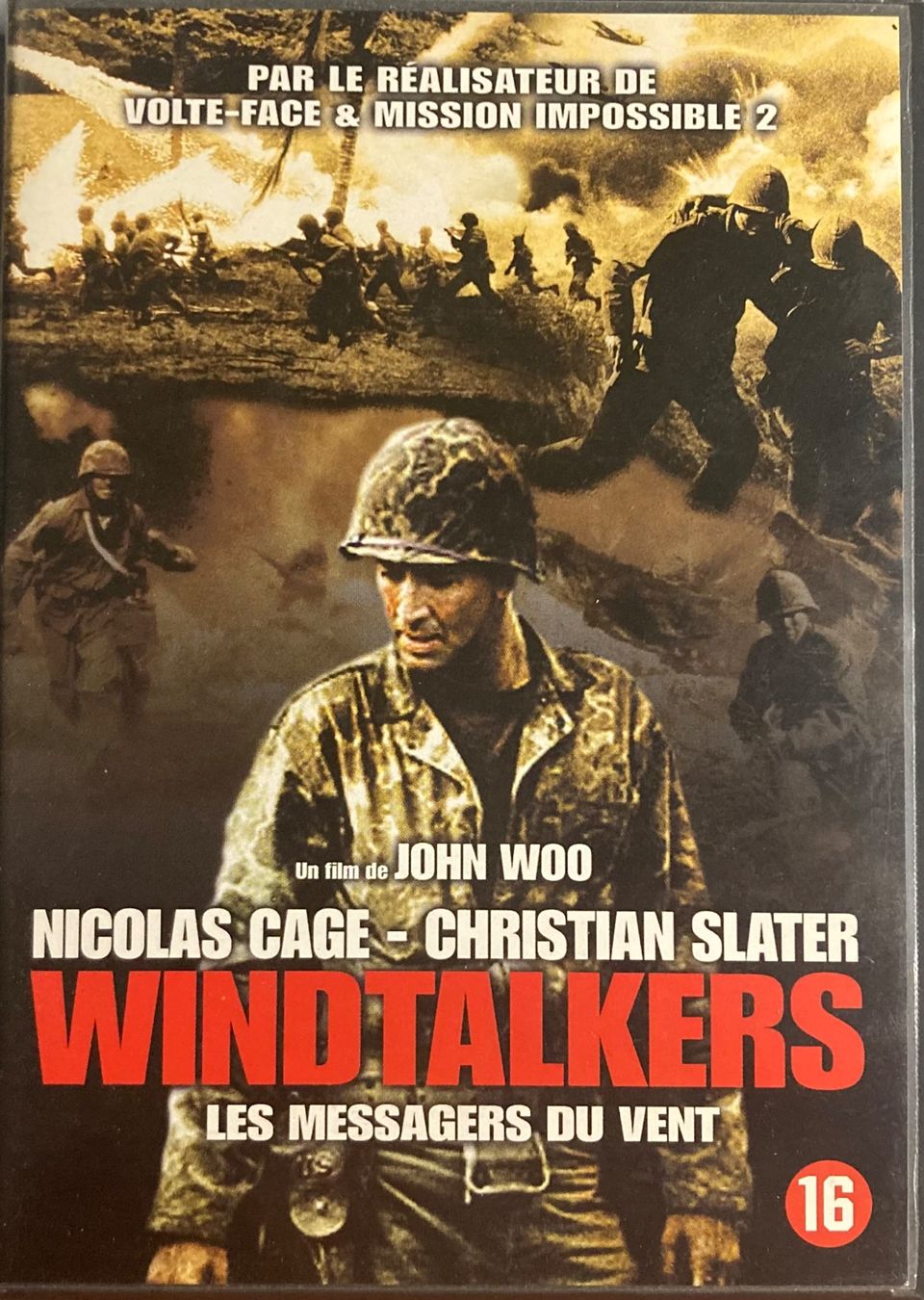 Alle DVDs: JOHN WOO - WINDTALKERS (LES MESSAGES DU VENT) – Gebraucht aus Poliez-Pittet von Newtown-Records