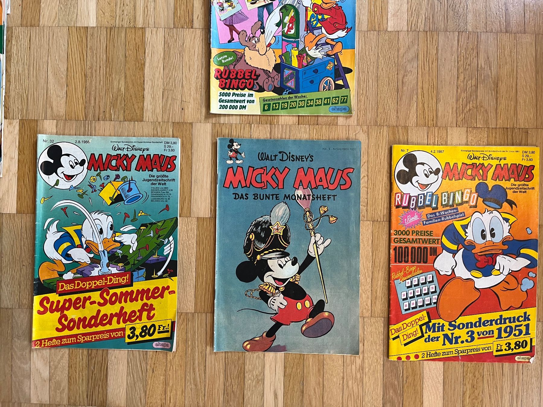 Fumetti: Micky Maus Hefte 1951-1988 – Usato da bern venduto da sanducci 7
