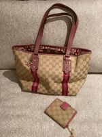GUCCI GG MONOGRAM Jolicoeur Tote & Wallete