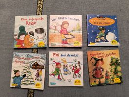 Pixi Buecher Sammlung, Winter Geschichten, 6 Stueck