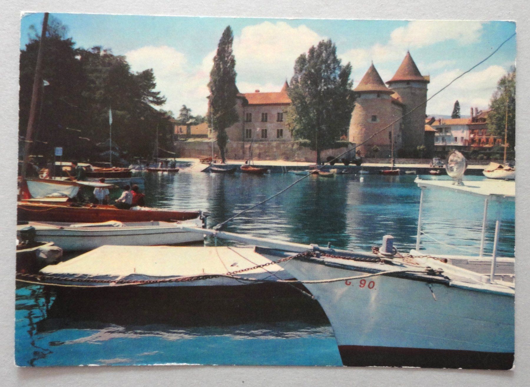 Cartoline postali: Port et Château de Morges – Usato da Fétigny venduto da Billy2miny