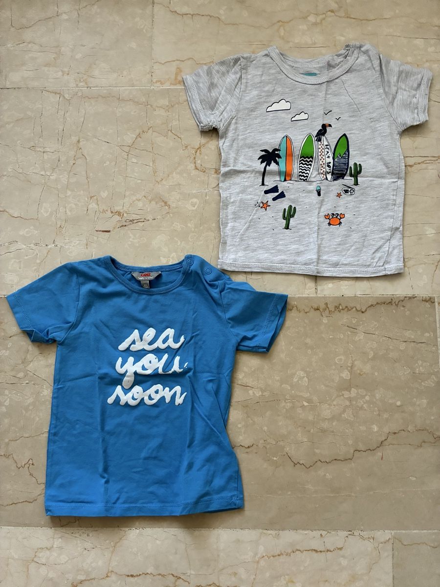 Camicie, T-shirt & Polo: 2 T-Shirts Grösse 80 – Usato da Münchenstein venduto da Pricemaker100