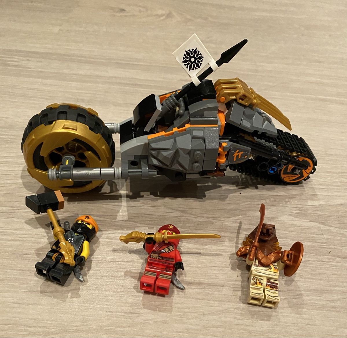 Lego Kit di costruzioni: Lego ninjago la moto de Cole – Usato da Champlan venduto da Ger77