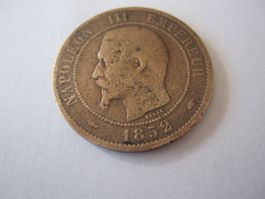 Münze Frankreich, NAPOLEON III, 1852, 10 Centimes