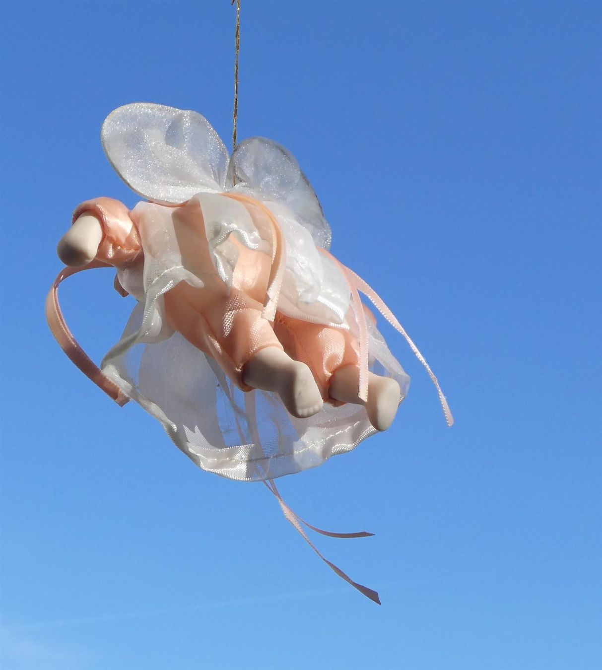 Puppen: fliegendes rosa Püppchen Porzellan – Gebraucht aus Frauenfeld von ZAZ12 6
