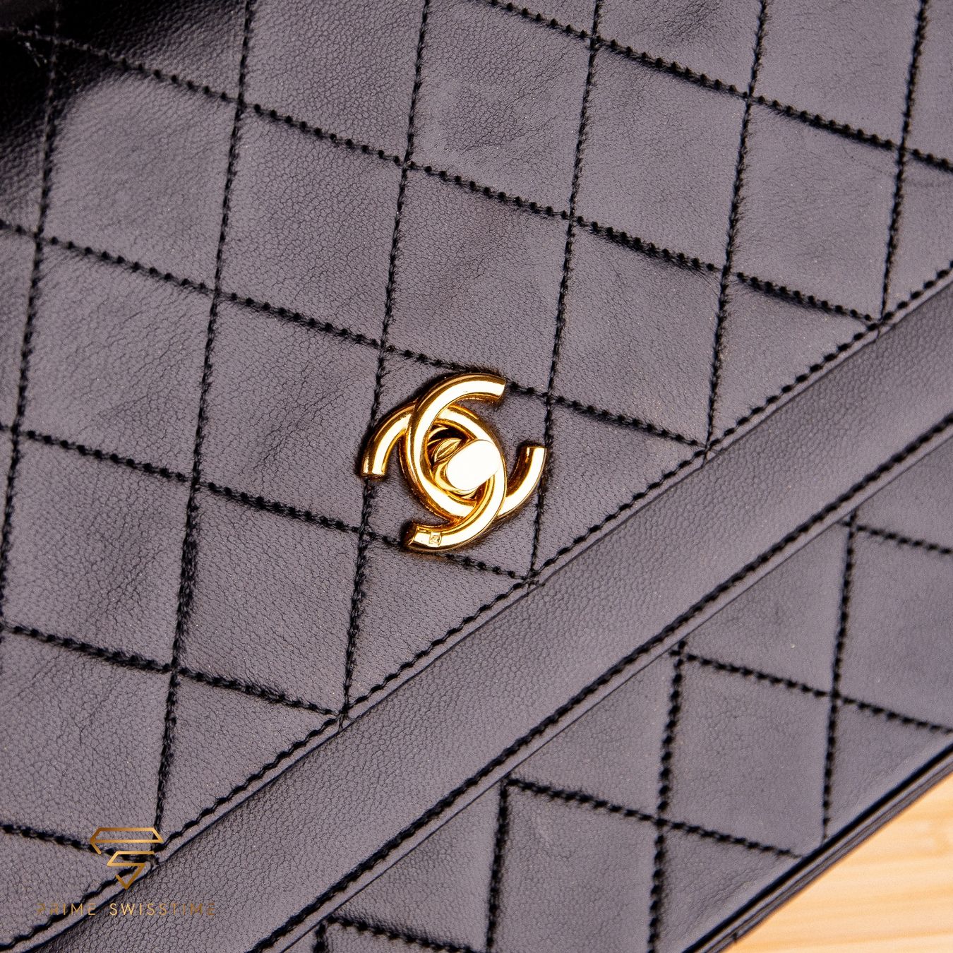 Chanel Taschen für Damen: Chanel Double Flap Black Lambskin Half Moon Bag – Gebraucht aus Luzern von PrimeSwissTime 8