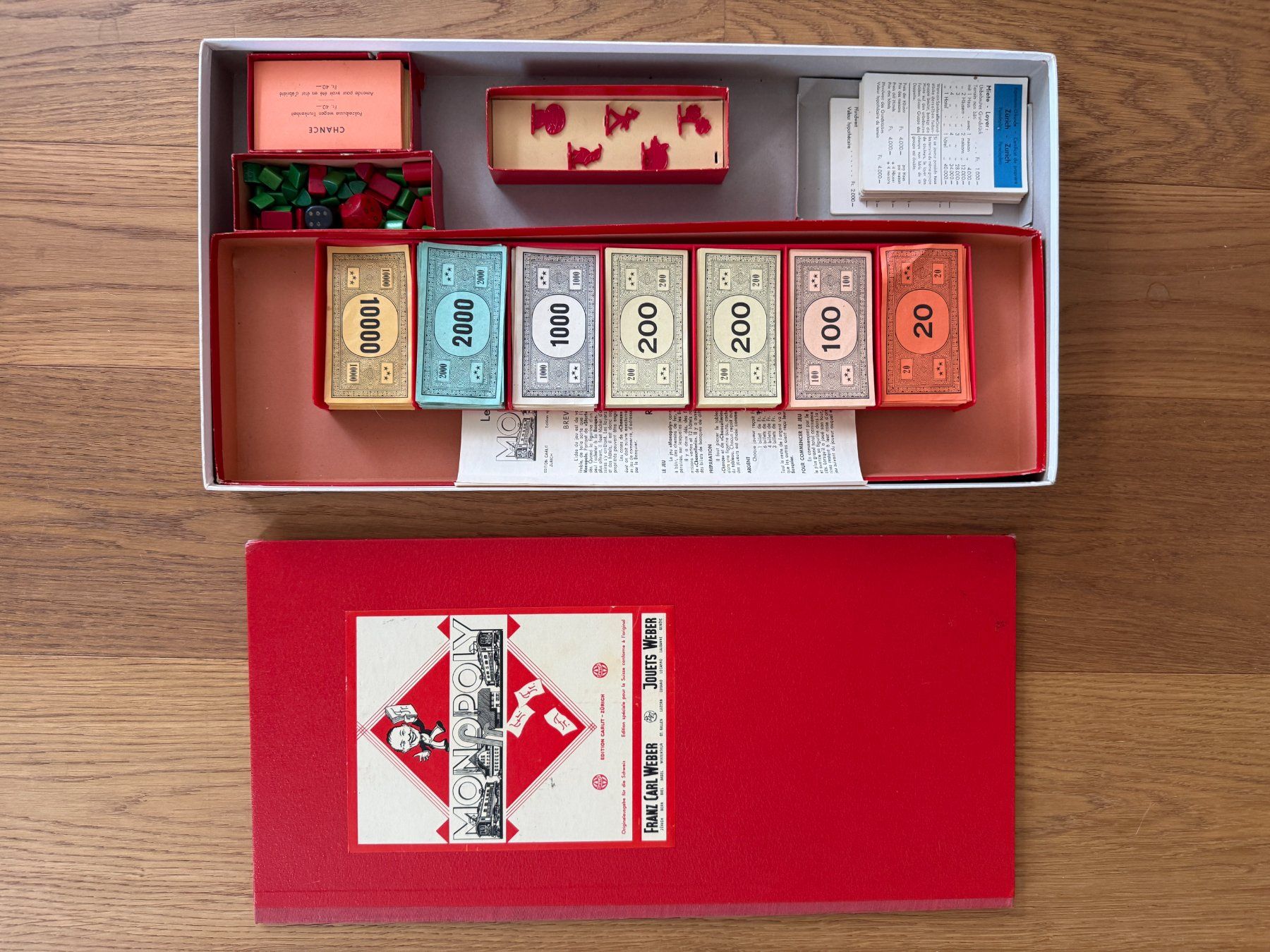 Franz Carl Weber Spiele: Monopoly original Franz Carl Weber – Gebraucht aus Founex von MaevaMatahi 3