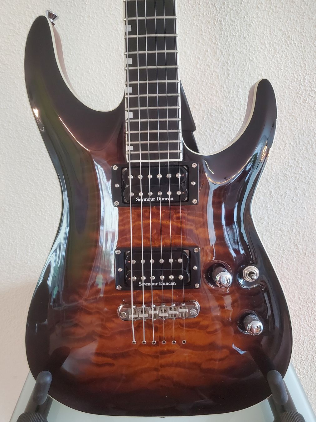 Esp Instruments de musique: ESP Horizon NT II, Dark Brown Sunburst, Japan 2008 – D'occasion à Zürich par Klusek 1