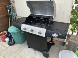 Gasgrill MasterCook BBK-3004 3 Brenner mit Seitenbrenner 👍