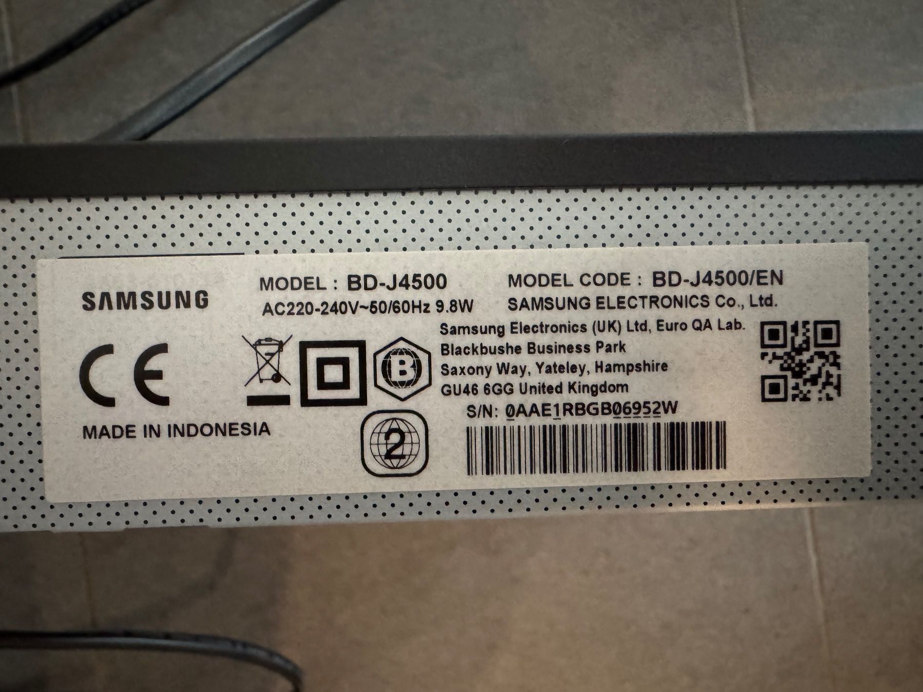 Samsung Sistemi audio & multimediali: Samsung Blue Ray Player – Usato da Oberbüren venduto da gim_hf6w 1