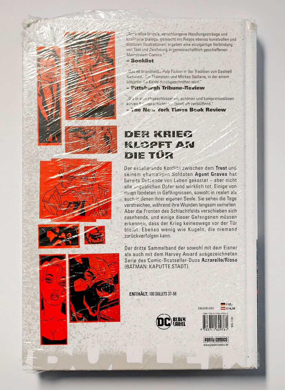 Fumetti: 100 BULLETS - DELUXE EDITION - BAND 3 - AZZARELLO / RISSO – Nuovo e nell'imballaggio originale da St. Gallen venduto da kobayashi-maru 1
