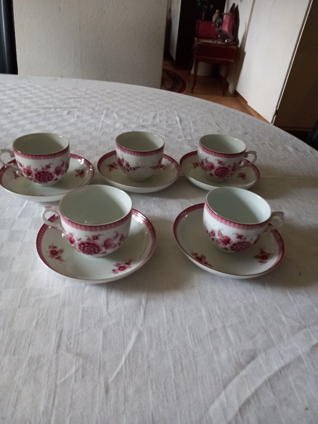 Set di piatti: 5er Frustenberg KaffeeSet complet AltBraunschwig.Germaany – Usato da Bern venduto da Imamrashed 5