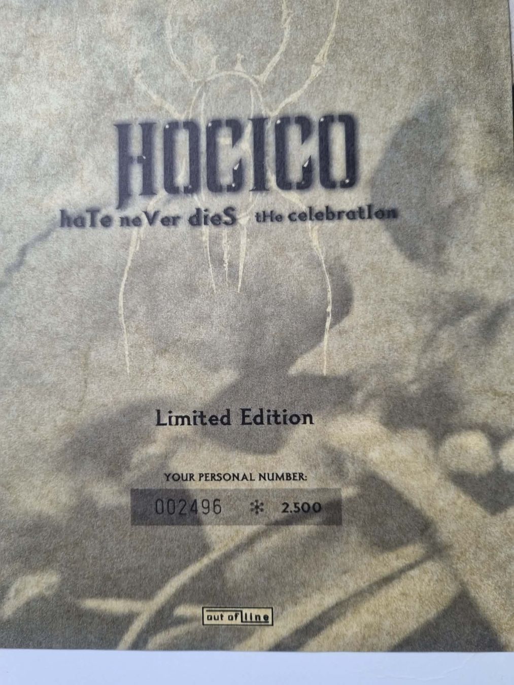 CD: HOCICO /HATE NEVER DIES      Limited CD-Box – Usato da steckborn venduto da veckot 5