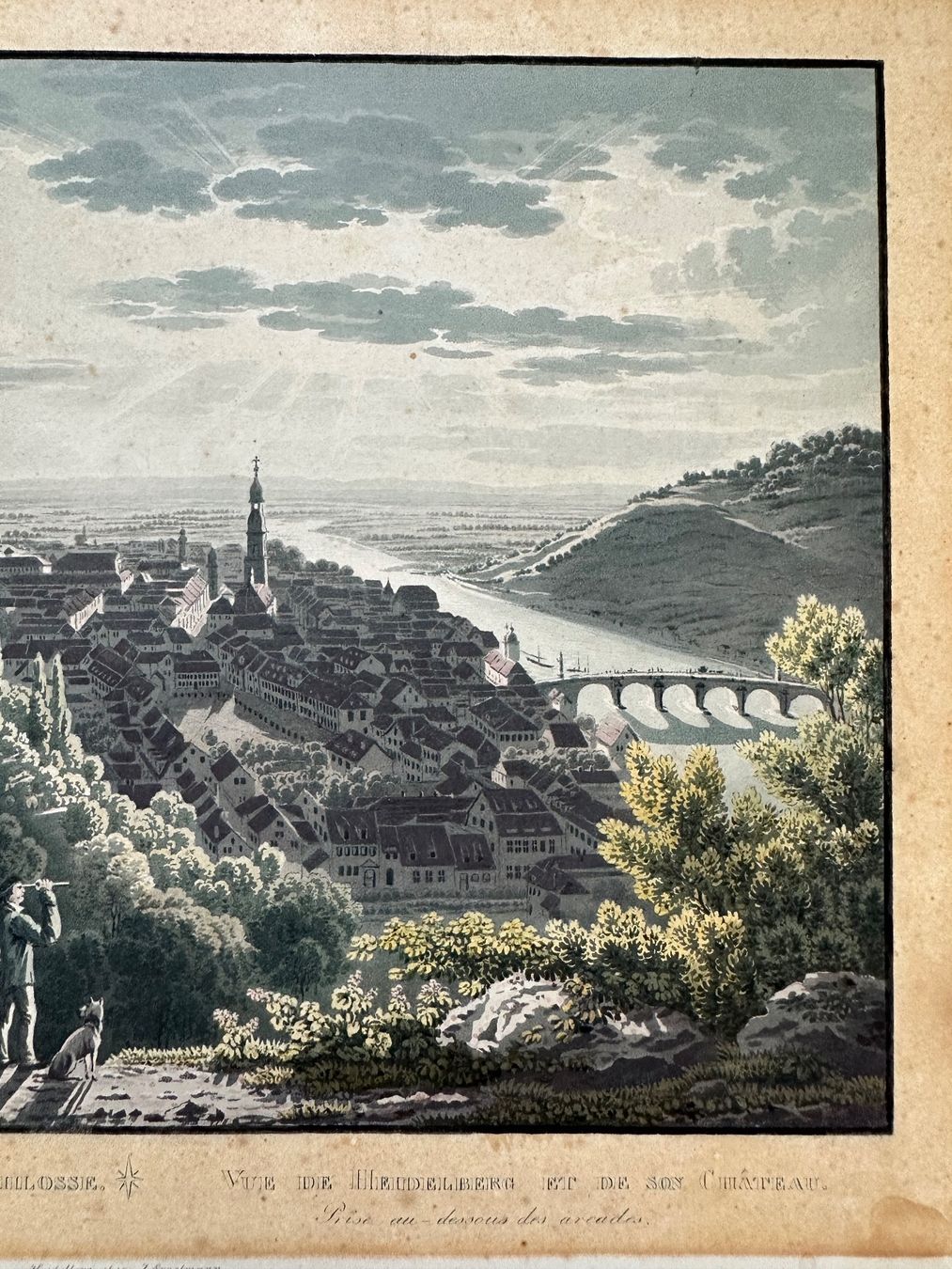 Incisioni: Heidelberg Meyer/Engelmann Aquatinta koloriert – Nuovo e nell'imballaggio originale da Oberuzwil venduto da Crystall0 5