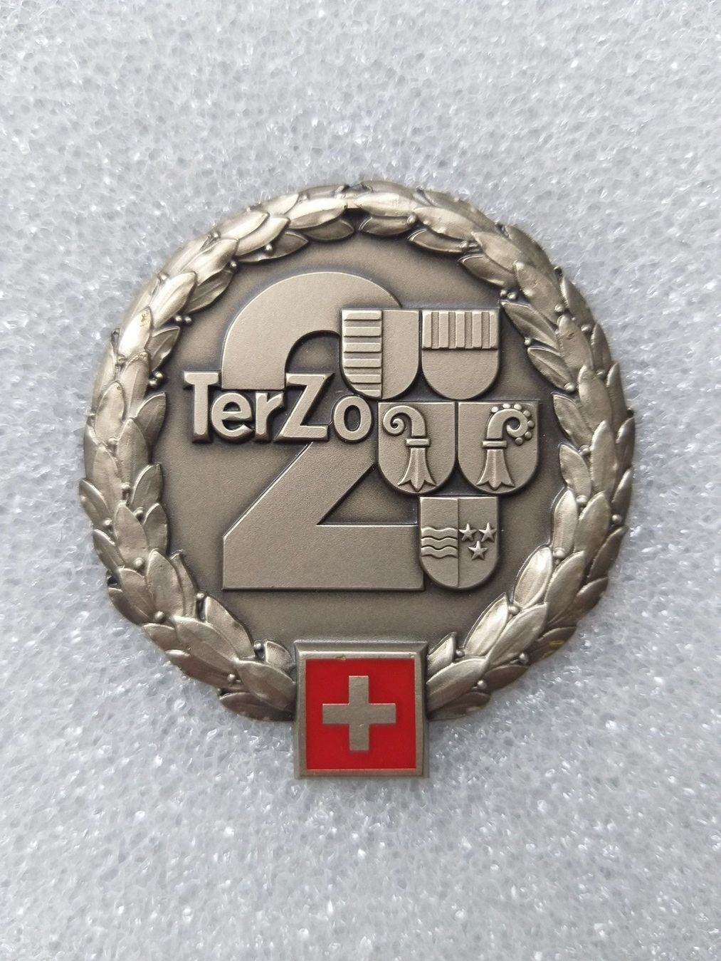 Placchette & Badge: Béretemblem Territorialzone 2 – Nuovo (secondo la descrizione) da Bauma venduto da SwissMilitaria