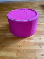 Hocker / Fussschemel pink, Kind Durchmesser 25cm