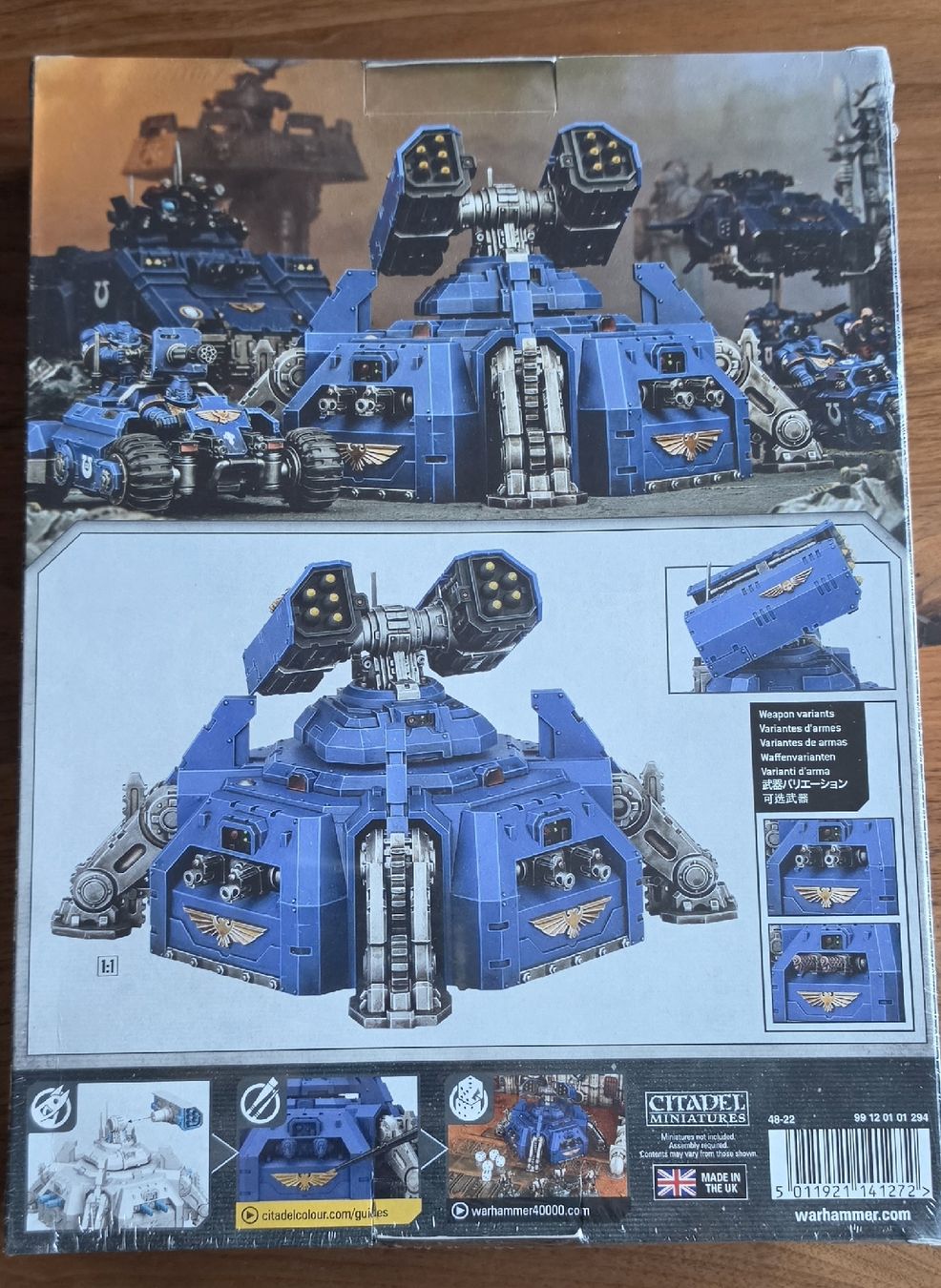 Kit di modellismo & Modellini statici: Warhammer 40000 Space Marines Hammerfall Bunker Neuf – Nuovo e nell'imballaggio originale da Grandson venduto da christophe078 1