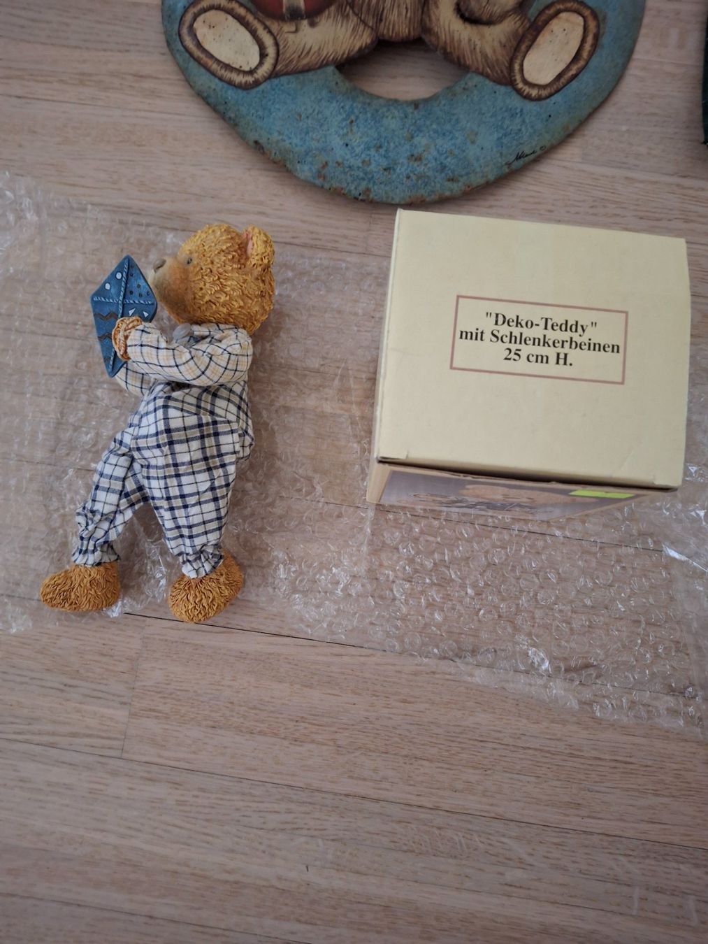 Tutte le decorazioni: Teddybären: Blechschild, Tischdecke, Teesieb, Deko-Teddy – Usato da Dietikon venduto da Hwengi 4