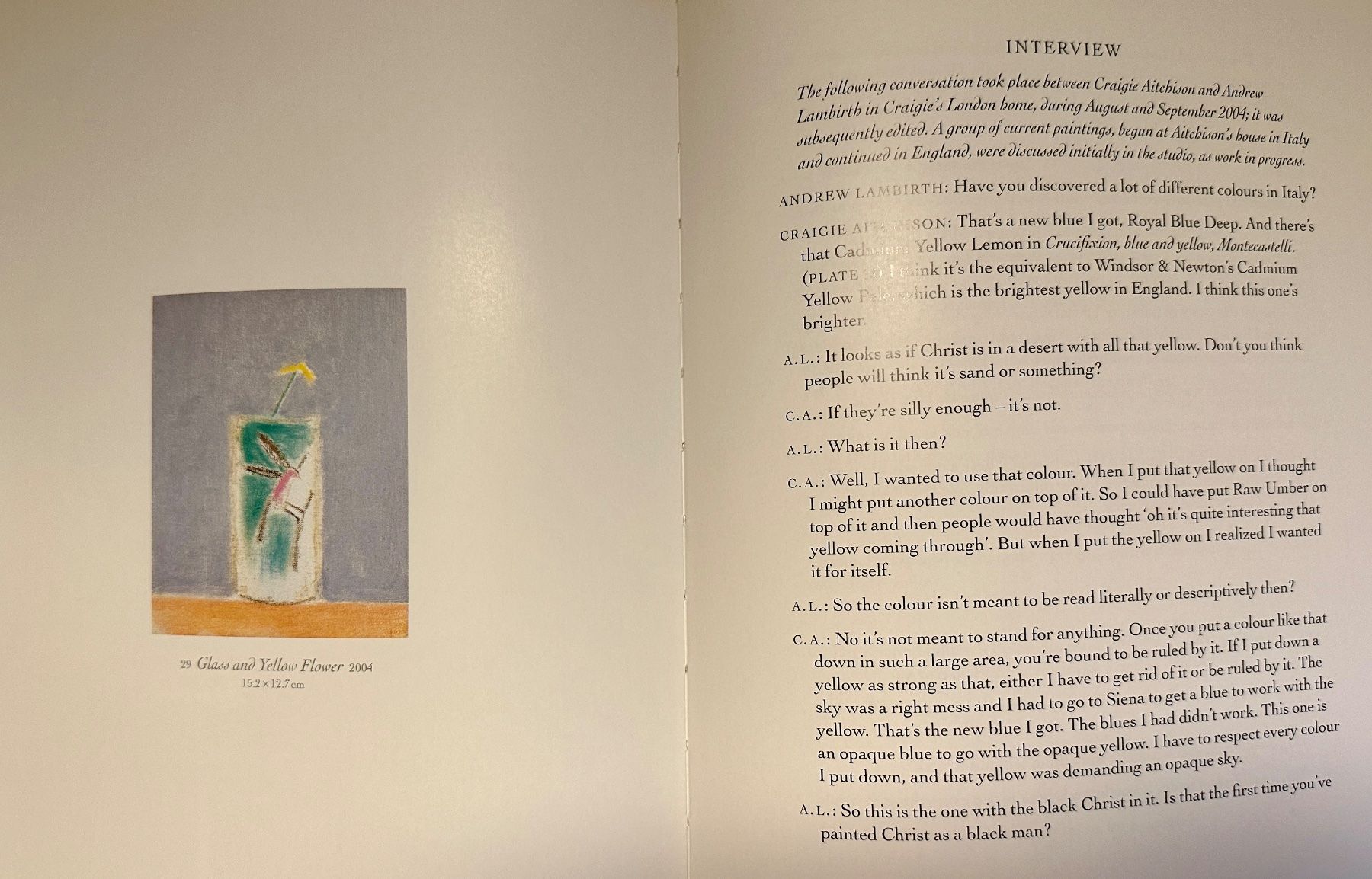 Libri: Craigie Aitchison: 'Pictures'. – Usato da Zürich venduto da allp 7