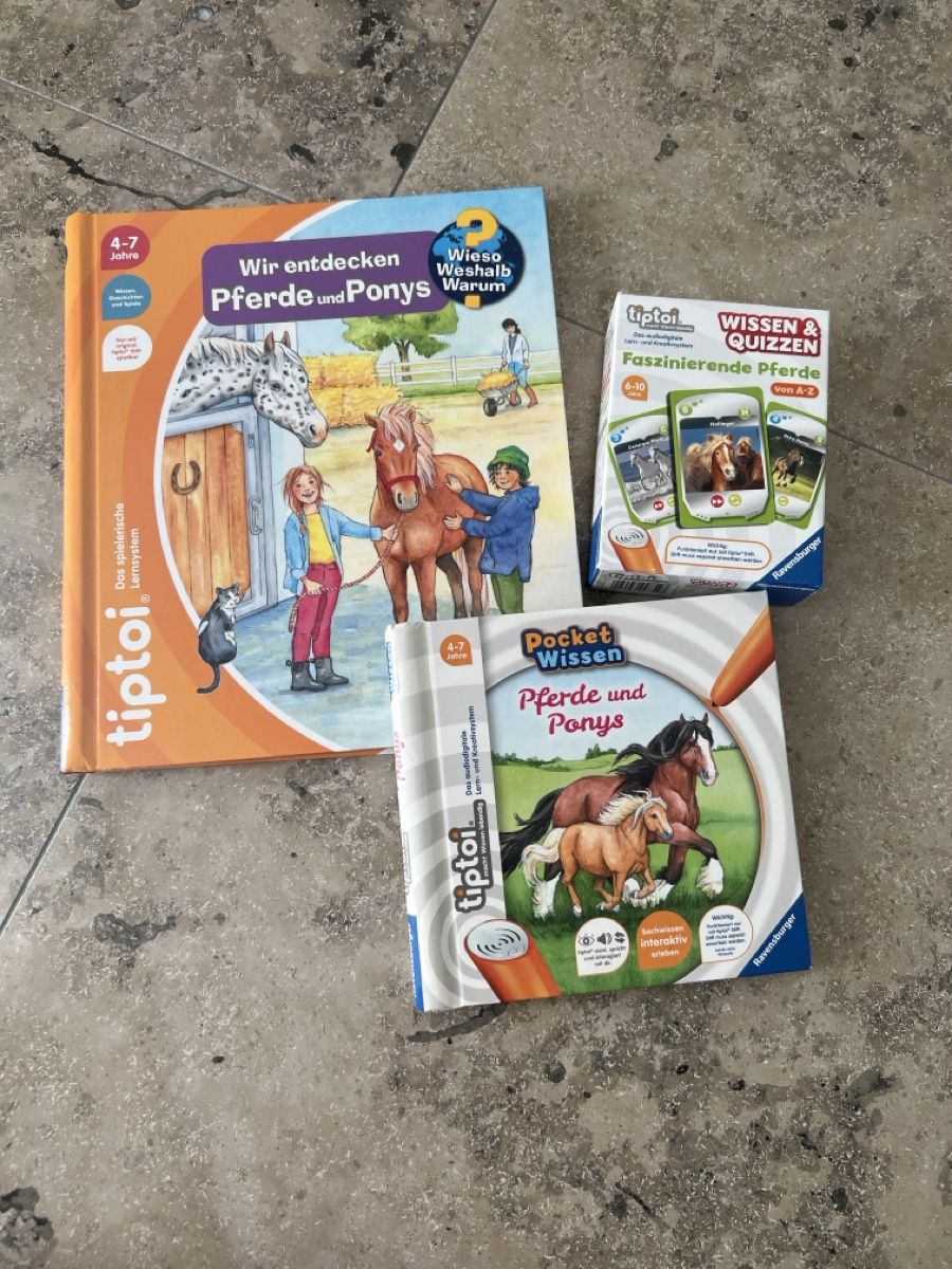 Libri: Tiptoi Pferde & Ponys Buch & Spiel  – Usato da Wädenswil venduto da yan_gm82