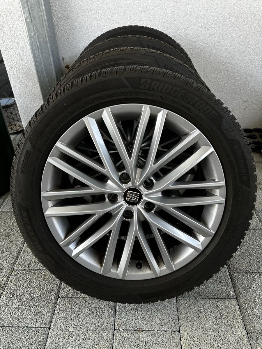 Pneumatici & Ruote complete: Seat Ateca Original 18 Zoll Winterräder – Usato da Sulz AG venduto da obacht