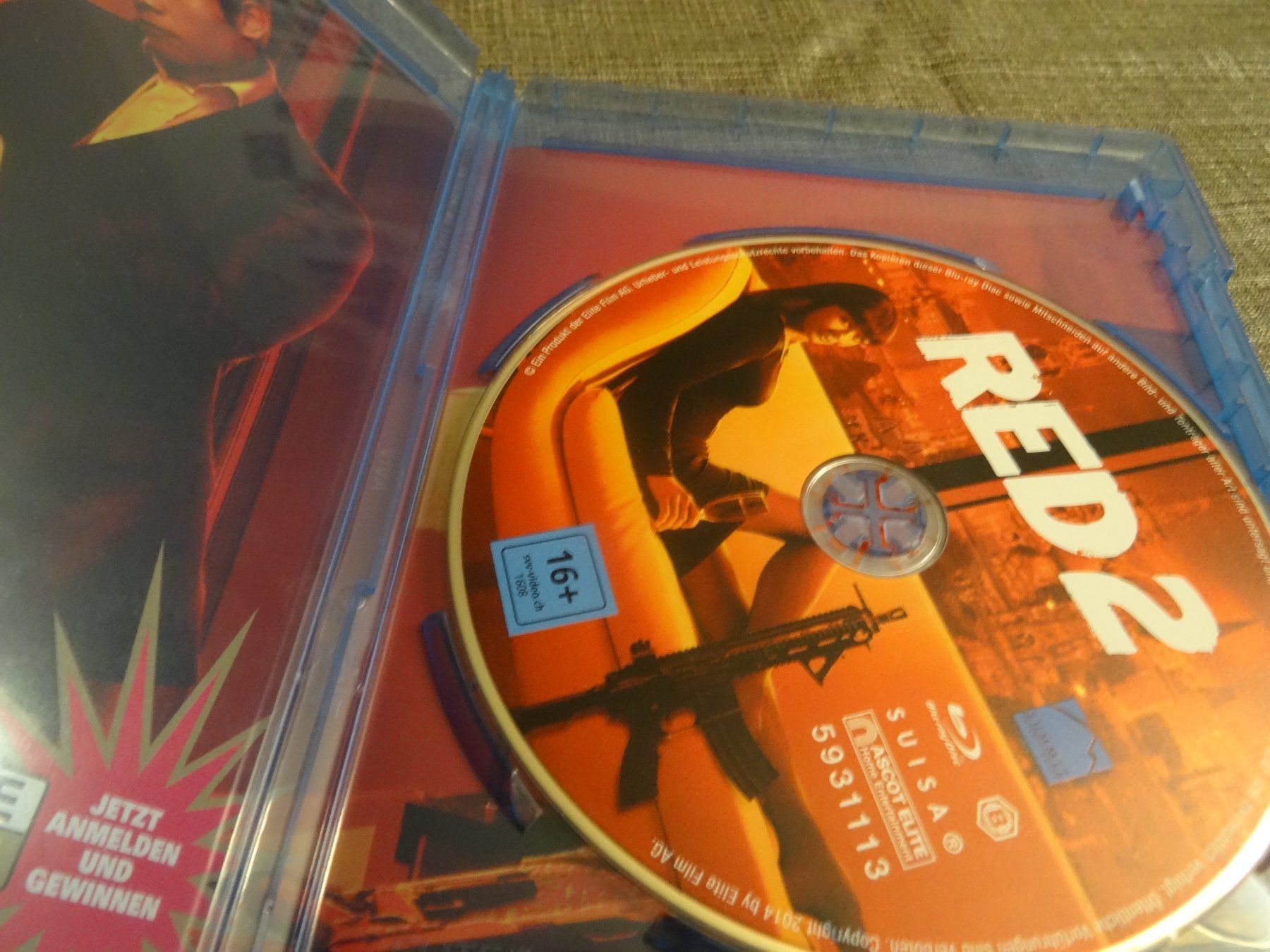 Alle DVDs: RED 2 Blu-ray – Gebraucht aus Olten von Disc-Verkauf 1