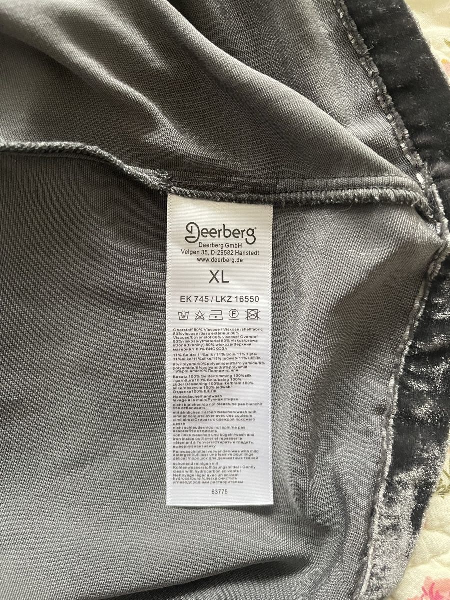Deerberg Vestiti: Deerberg Samtkleid Gr.XL – Nuovo (secondo la descrizione) da Stallikon venduto da BaumArt 5