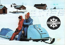 SNO-TRIC Motorschlitten - Originalprospekt