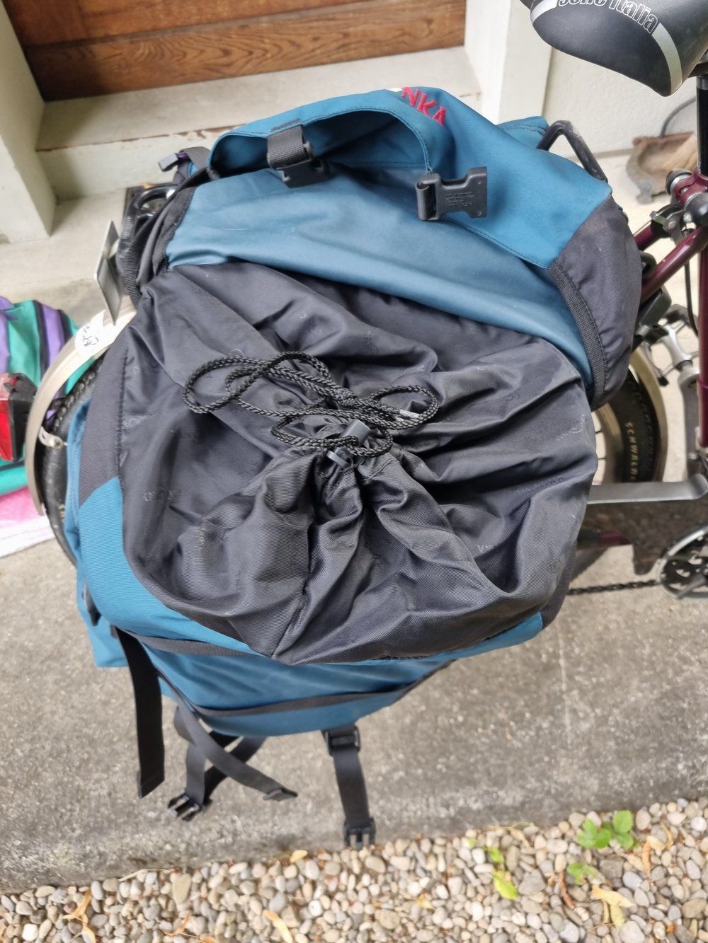 Tatonka Borse: Pannier Tatonka grün-blau – Usato da Kriens venduto da ChriKub 3